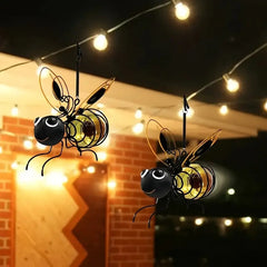 Beacon Bee Solar Garden Light | IP44 Outdoor Hanging Glow for Patios