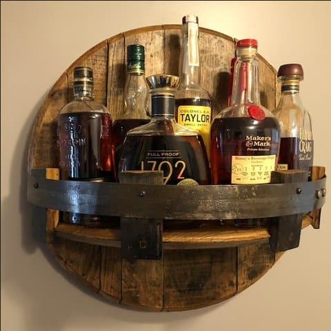 Étagère pour fûts de whisky Bourbon