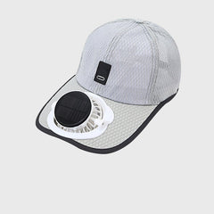 BrightAir Solar Fan Baseball Cap | UPF50+ Brim & 3-Speed Cooling