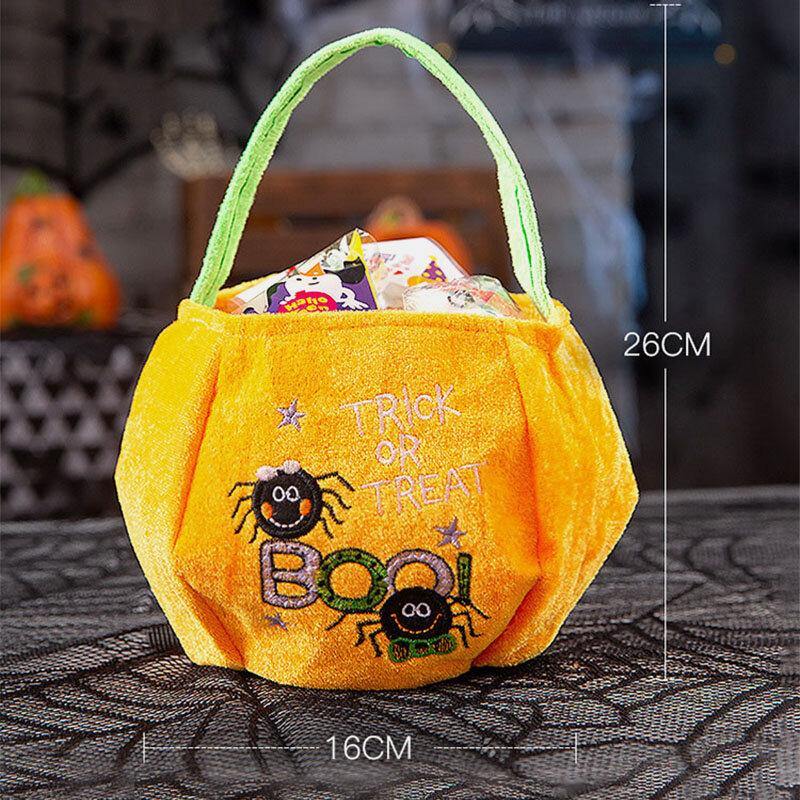 Sac à main décontracté pour enfants, motif de style Halloween, pour sortir, bonbons, sucre, transport 