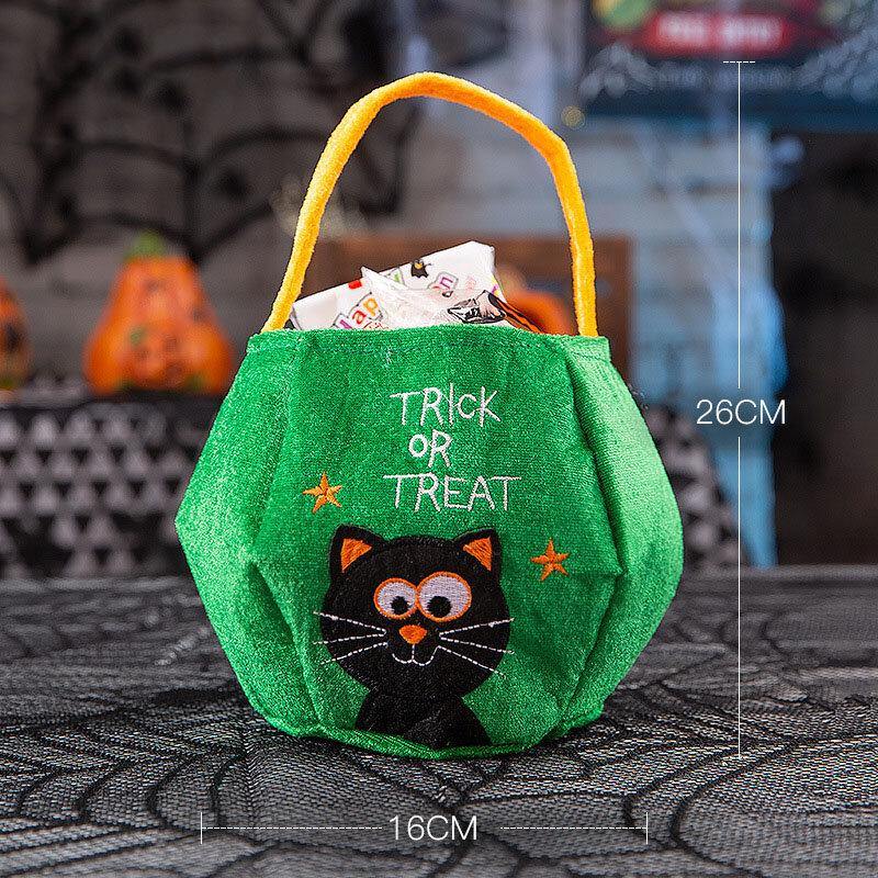 Sac à main décontracté pour enfants, motif de style Halloween, pour sortir, bonbons, sucre, transport 