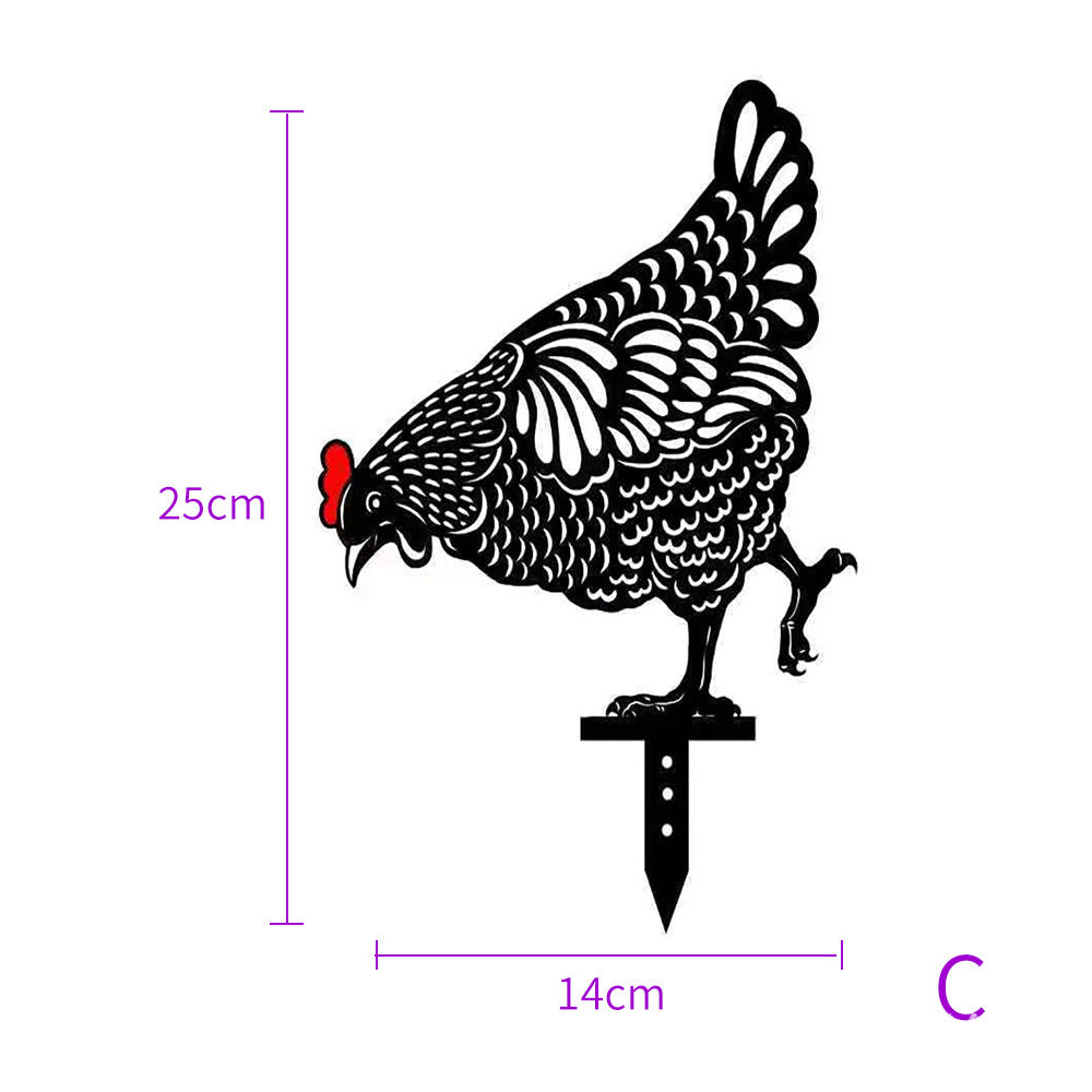 Garden Decoration Pastoral Chicken Simulation Garden