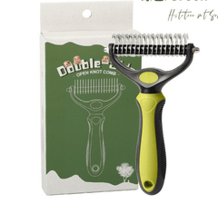 Daily Coat Rake | 2-In-1 Deshedding And Dematting Comb For Medium To Large Dogs