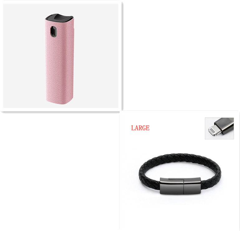 Kit de nettoyage d'écran de téléphone 2 en 1 pour éliminer la poussière de l'écran avec chiffon en microfibre