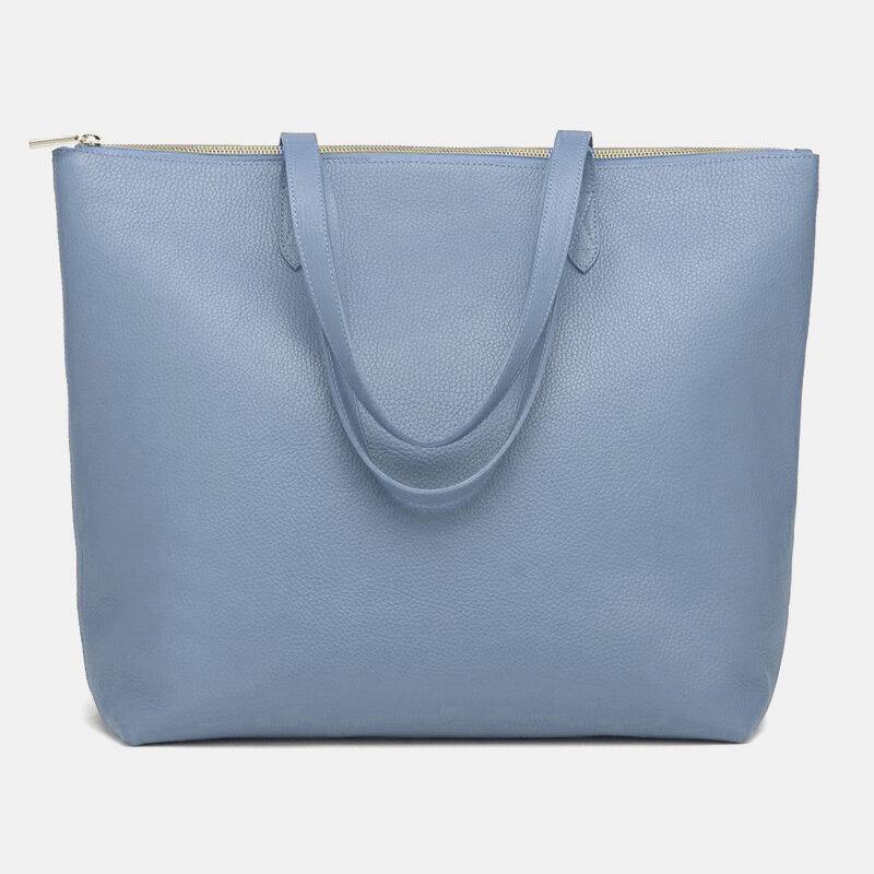 Brenice Porte-clés en cuir PU pour femme Sac à main pour ordinateur portable à poches multiples et grande capacité 