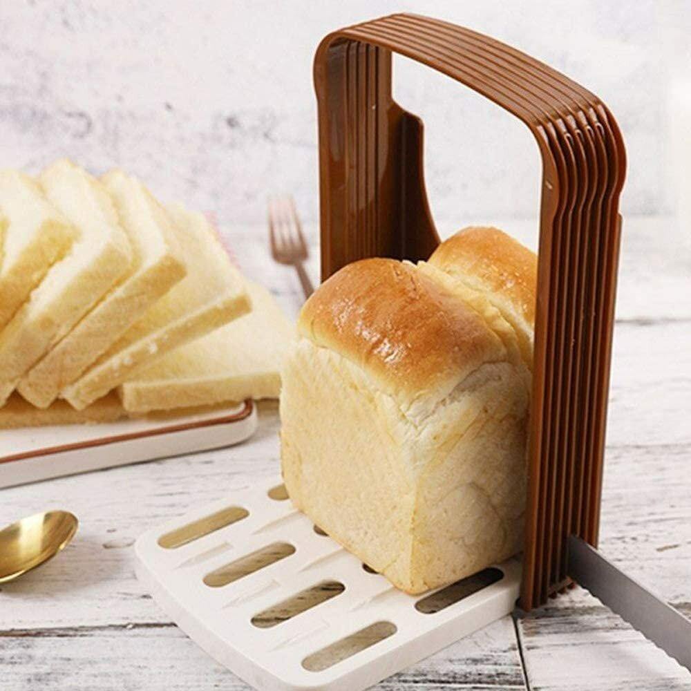 Bread Cut Loaf Toast Slicer Cutter Slicing Guide Baking Bread Splitter Toast Slicing Tool For Home Baking