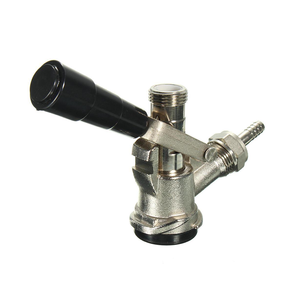 D Style System Chrome Draft Beer Keg Bar Coupler Lever Handle