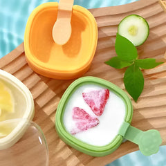 Freezelle Silicone Ice Pop Mold Set | BPA-Free 6-Slot Easy-Release Tray