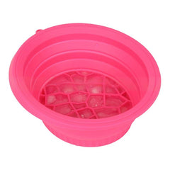 FreshChill Foldable Silicone Facial Basin | 30° Angled Ice-Care Design