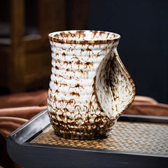 Handcrafted Ceramic Mug with 500ml Capacity – Bold Design and Ergonomic Handle