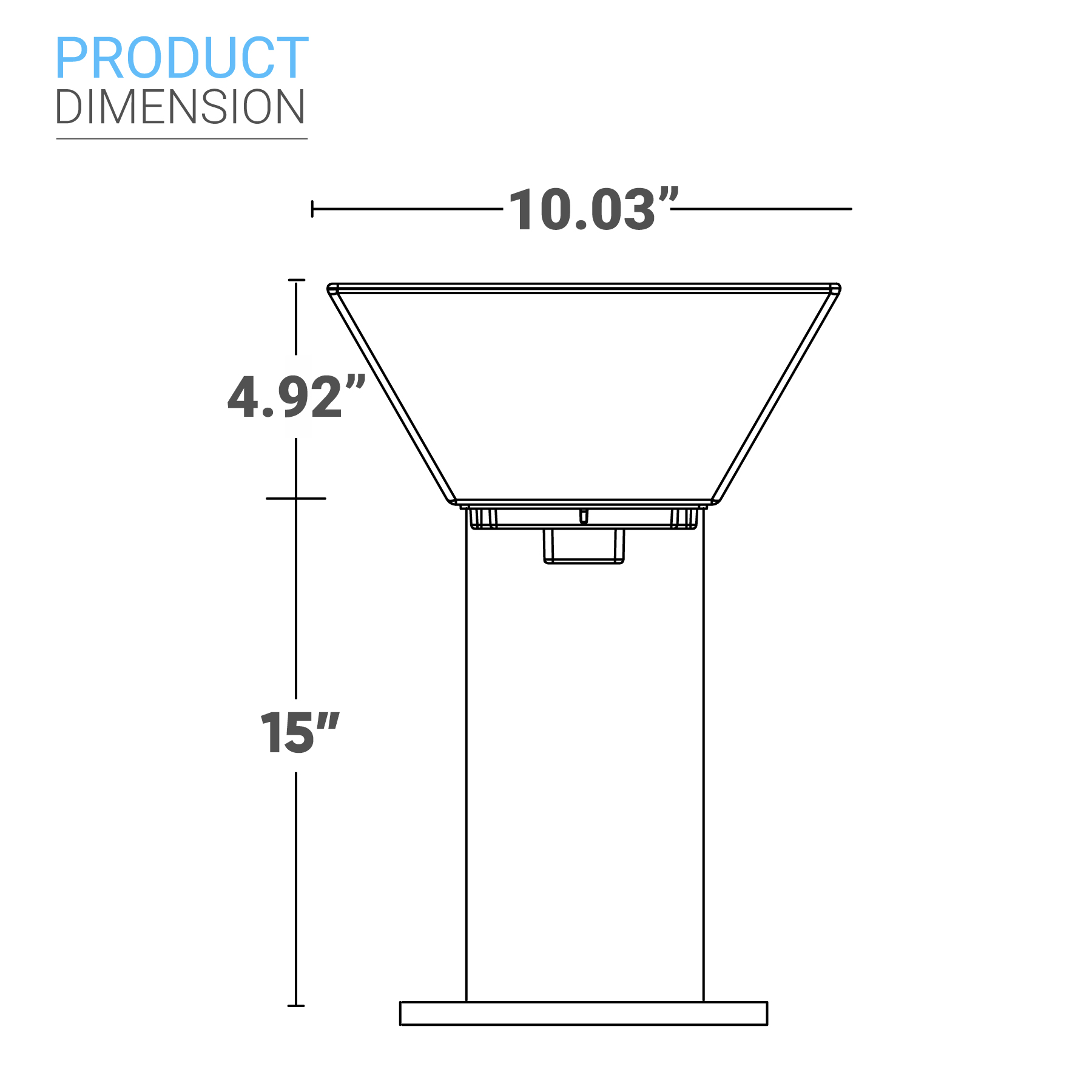 Luces LED solares para balizas, 1,5 W, 220 LM, CCT intercambiable: blanco cálido/blanco frío, luces solares para caminos, IP65 a prueba de agua, encendido/apagado automático, luces solares para jardín al aire libre