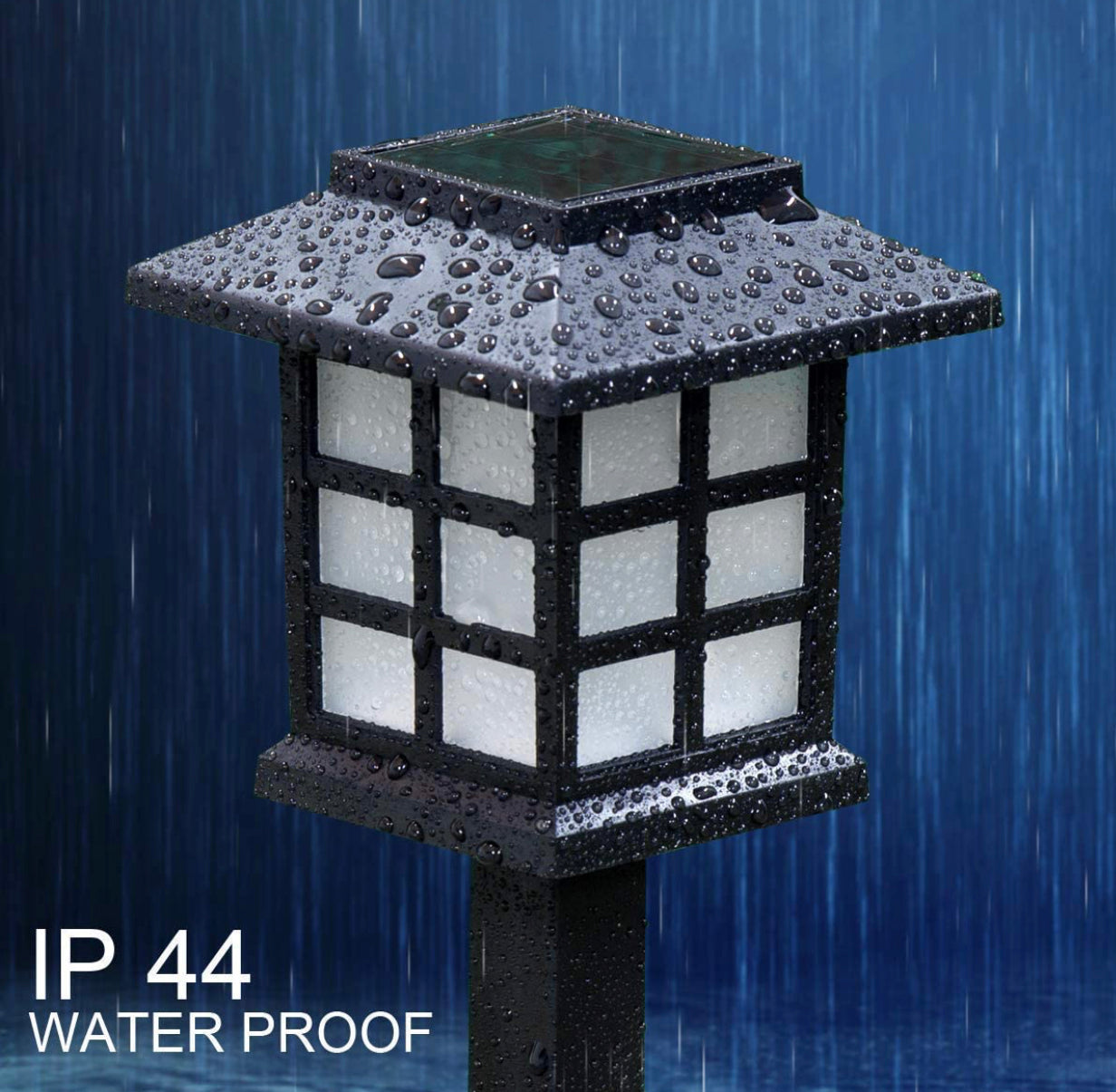 12 Pack Solar Pathway Lights Outdoor, Waterproof Outdoor Solar Lights