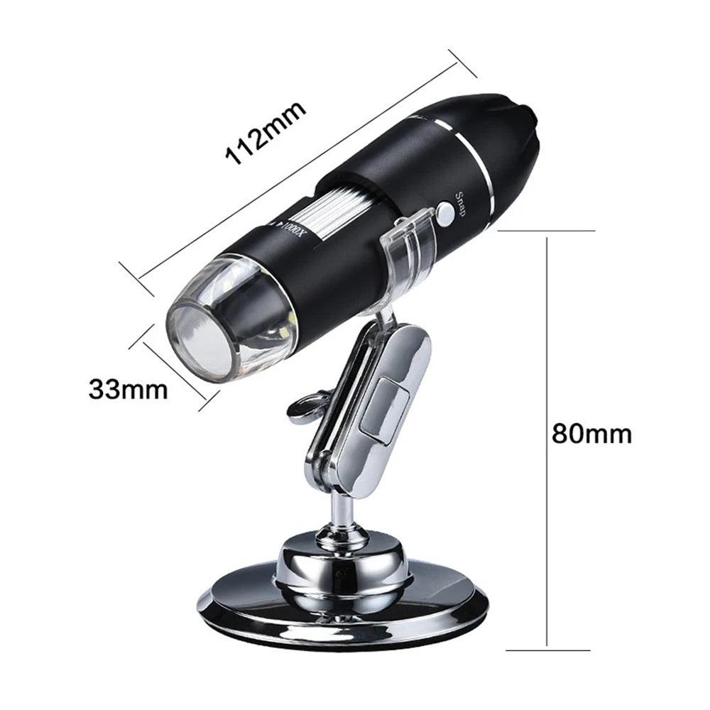 Microscope numérique USB Wifi 1000x