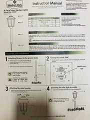 Luz LED integrada para exteriores de alta gama SmartYard, de 12 lúmenes, con energía solar y vaso de agua, color bronce, para caminos y paisajes, en blanco cálido (paquete de 8) 