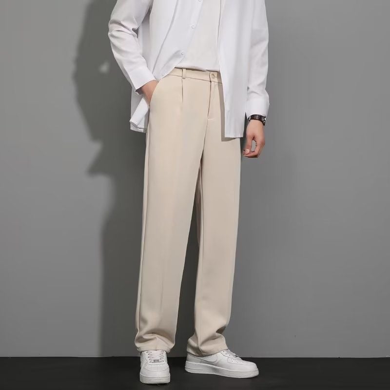 Ivara Breathable Stretch Pants | Elastic Waist, Pockets & Easy-Care Fit