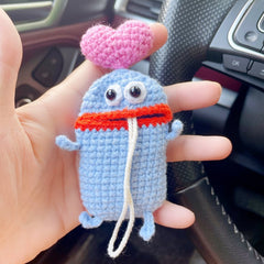 Keepsake Crochet Key Pouch | Yarn Holder for Car Keys & Everyday Keys