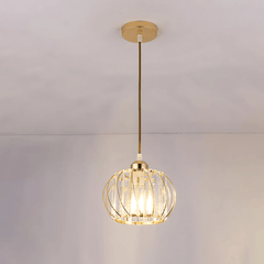 Modern Black Glass Globe Pendant Light Fixture for Elegant Interiors