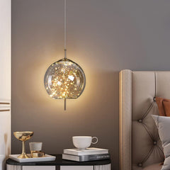 Modern Glass Pendant Light for Kitchen Island with Adjustable Height and Energy-Efficient LED Bulb – Elegant Hanging Light Fixture