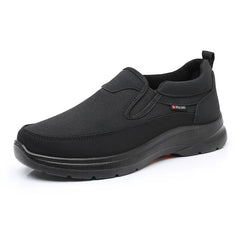 MotionEase Men's Slip-On Walking Trainers | Wide Fit Orthotic Support