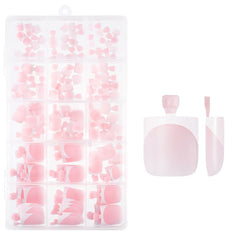 Petalia Press-On Toenails | Soft Gel Fit, Reusable 150-Piece Box