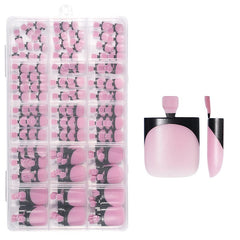 Petalia Press-On Toenails | Soft Gel Fit, Reusable 150-Piece Box