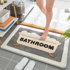 Plush Non-Slip Bath Mat for Ultimate Comfort and Safety – Quick-Dry Bathroom Rug