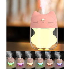 Humidificador mini con forma de gato de 150 ml