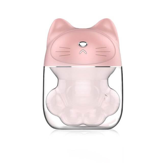 Humidificador mini con forma de gato de 150 ml