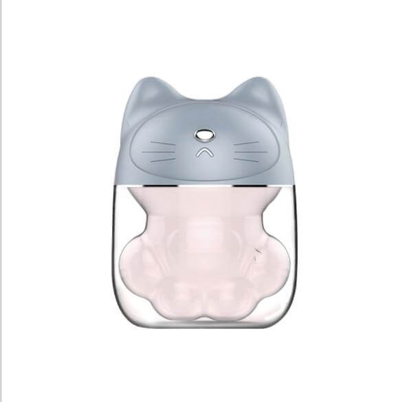 Humidificador mini con forma de gato de 150 ml