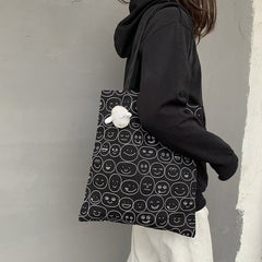 Canvas Shoulder Kpop Harajuku Bag