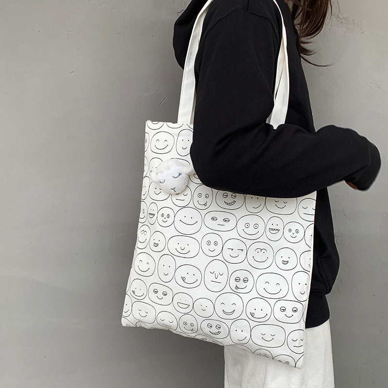 Canvas Shoulder Kpop Harajuku Bag