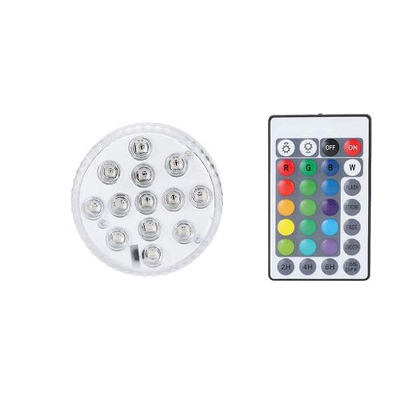 Luces LED sumergibles para piscinas de 16 colores