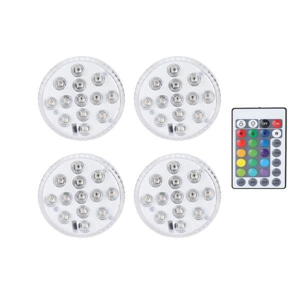 Luces LED sumergibles para piscinas de 16 colores