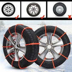 (NEW YEAR SALE) Reusable Winter Emergency Tire Cables