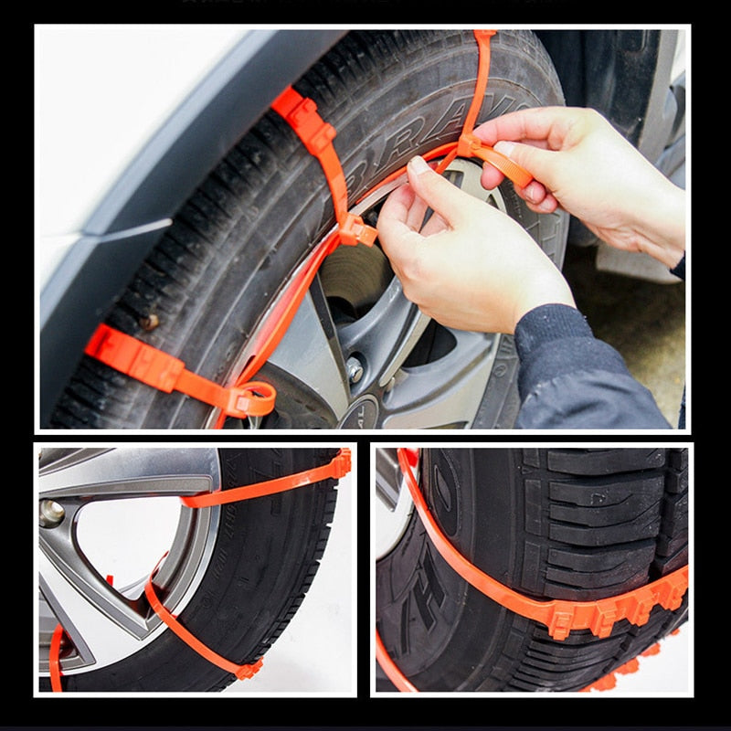 (NEW YEAR SALE) Reusable Winter Emergency Tire Cables