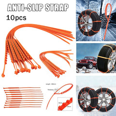 (NEW YEAR SALE) Reusable Winter Emergency Tire Cables