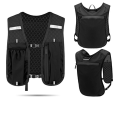 RangeFlow Nylon Running Vest | Water-Resistant Phone Storage for Trail Fitness