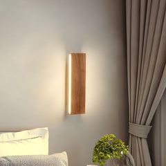 Rotatable Wood LED Wall Light – Modern Wall Sconce with Adjustable Direction for Home Interiors
