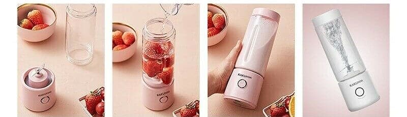 Versión Exprimidor de frutas eléctrico Mini portátil Pequeño Whirlwind Juice Cup