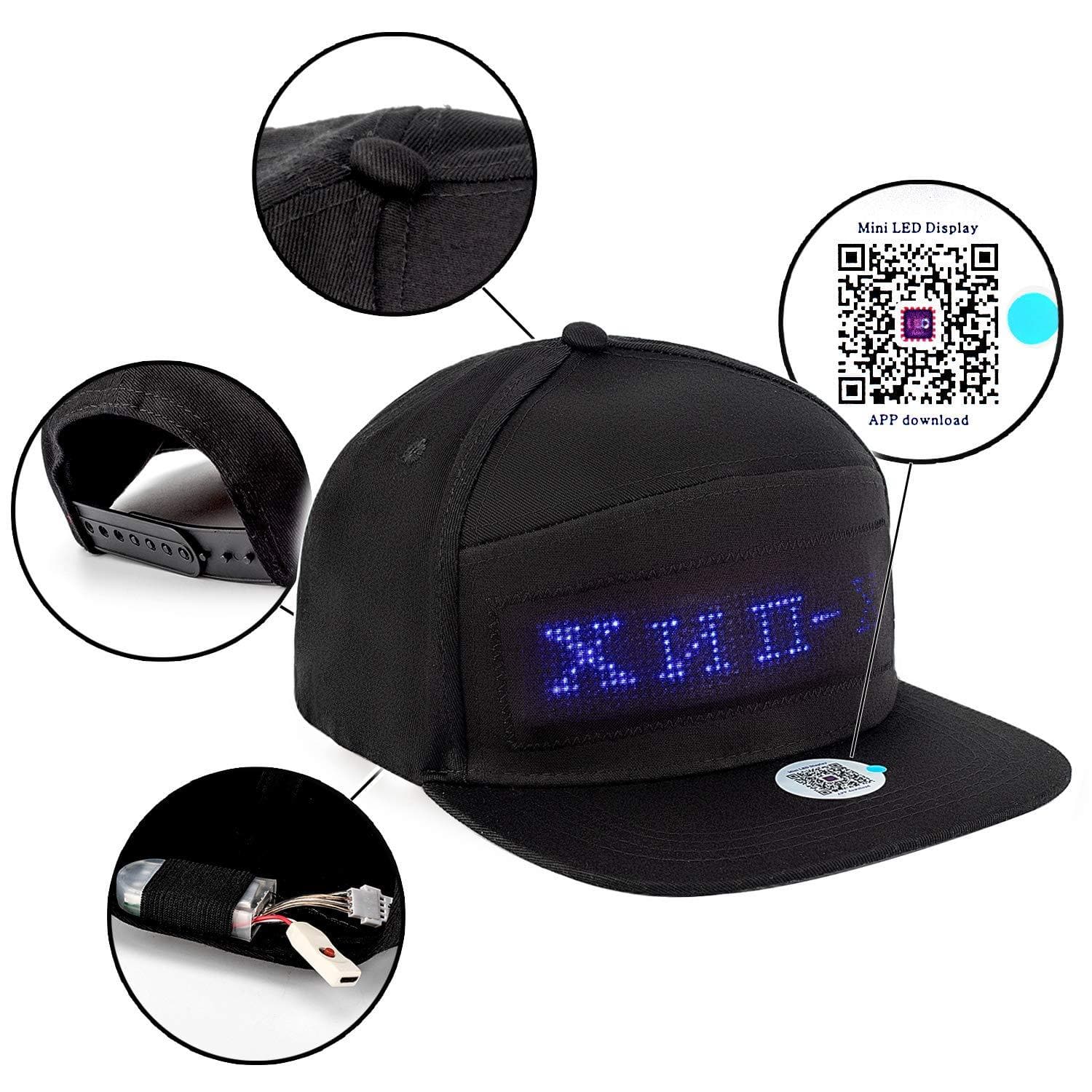 LED Message Hat