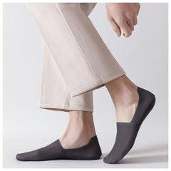 Sleek Unisex No-Show Socks | Breathable Ice-Silk Comfort