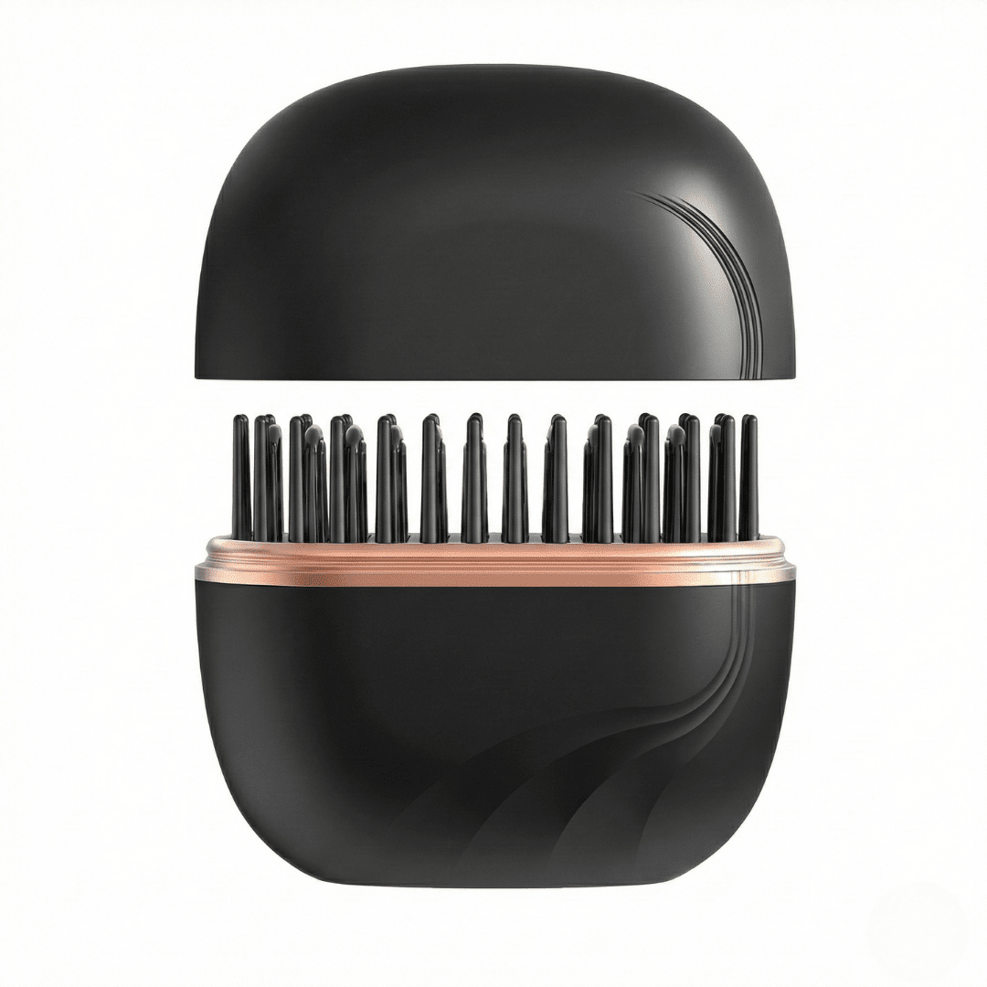 SleekMaster™ — Command Head-Turning Shine and Banish Frizz Anywhere, Anytime