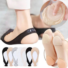 SoftStep No-Show Cooling Socks For Women | Anti-Slip Heel Grips