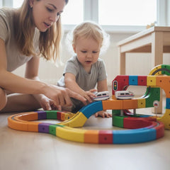 TrackLoop™ DIY Magnetic Train Track Set – Creative and active