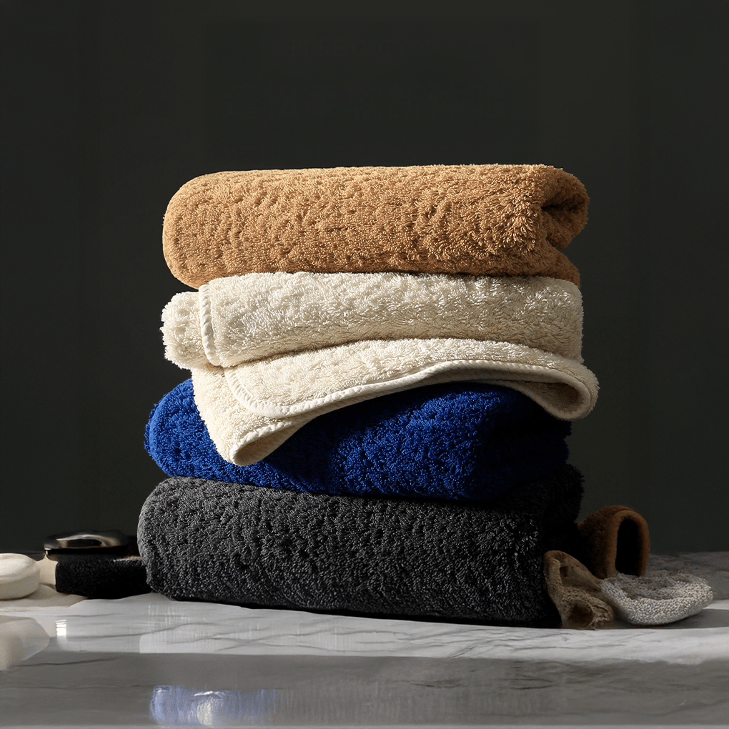 Ultra-Absorbent Cotton Hand Towels – Plush Comfort for Quick Drying