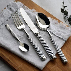 VeroLux Elite Flatware Set – Elegant Design with Durable Construction for Impressive Dining