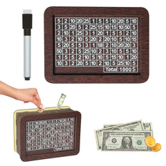 Wooden Savings Box $ Stylish Design for Effective Money Saving